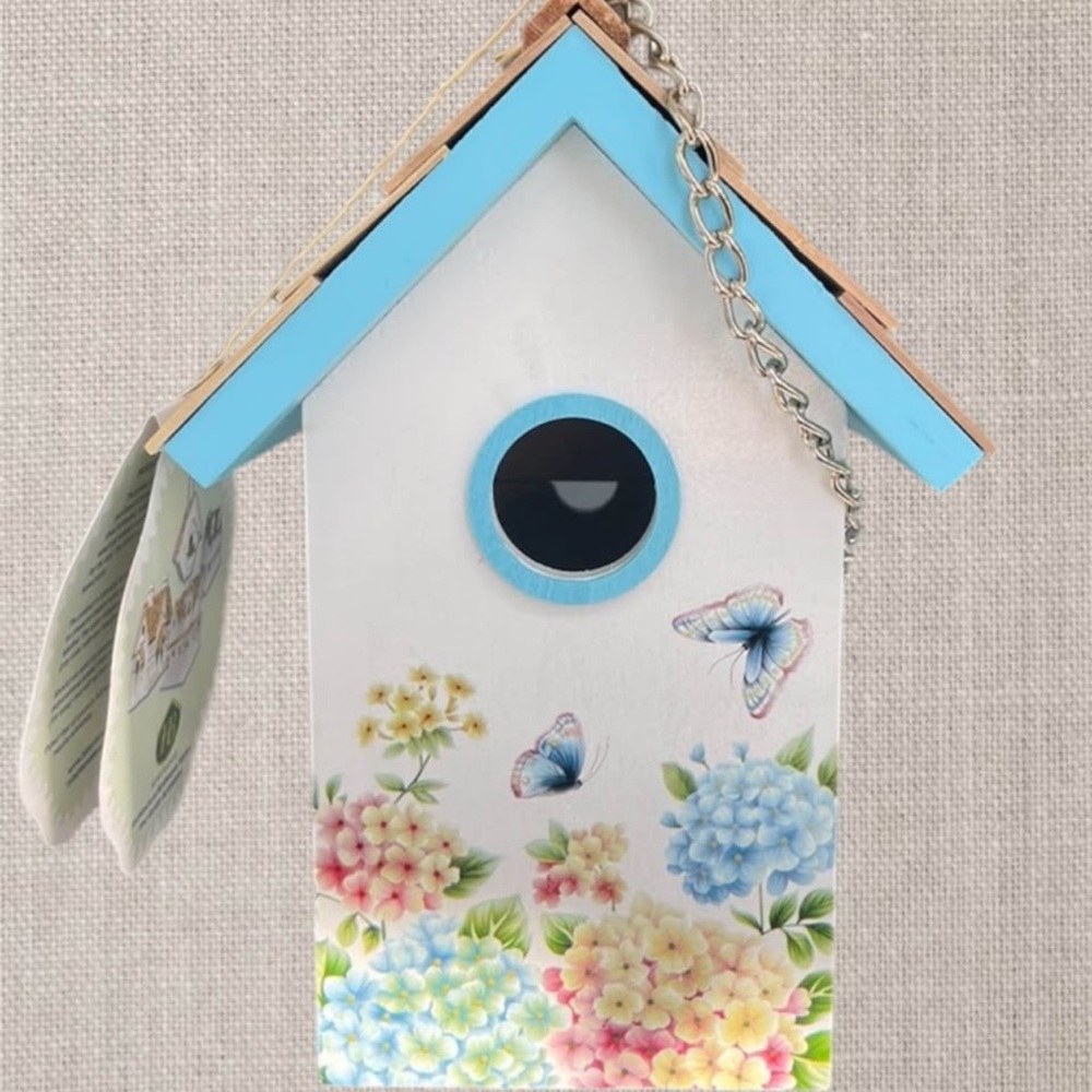New Floral Birdhouse